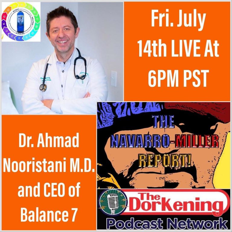 The Navarro-Miller Report! “The Navarro-Miller Report!” Ep. 54 with special guest Co-Host CEO of Balance 7 Dr. Ahmad Nooristani