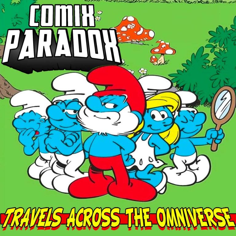Comix Paradox Smurfs and more goofiness on the PRE SHOW for Superman Distant Fires on Comix Paradox