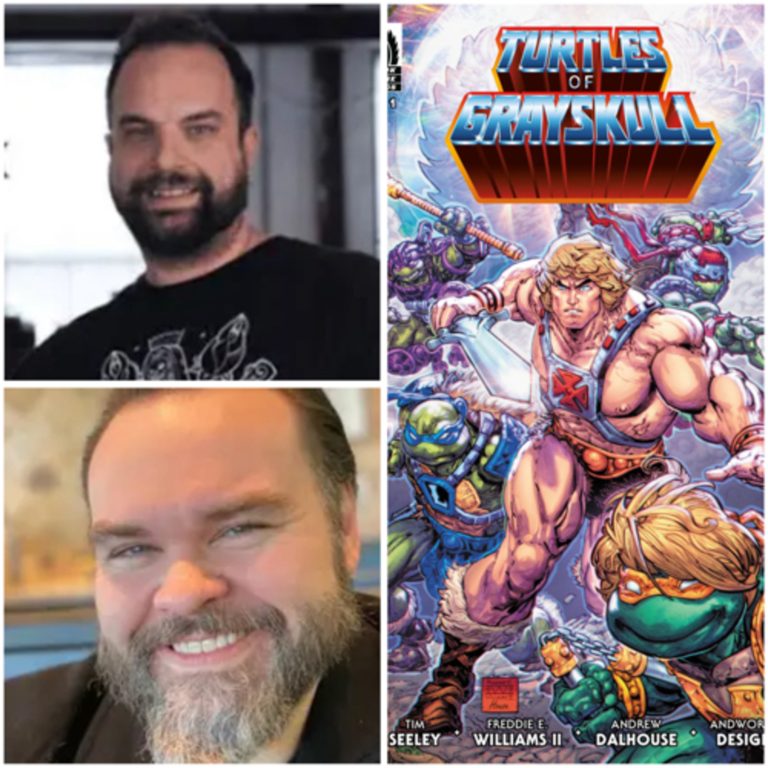 Epic Tales From the Sewers: a Tmnt Podcast Masters of the Universe TMNT Crossover with Tim Seeley and Freddie Williams II!