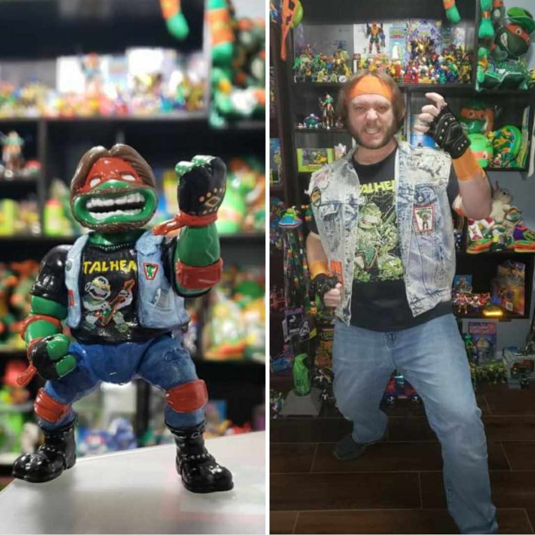 Epic Tales From the Sewers: a Tmnt Podcast Benjamin Baldwin Rocker Turtle collector and one Cool Kid!