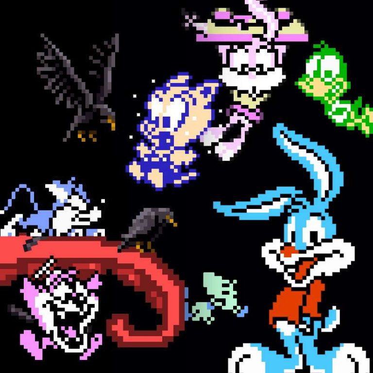Retro Ridoctopus Crow’s Nest: Tiny Toons Games (were all a little loony)