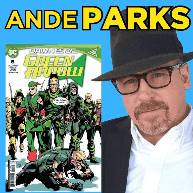 Splash Pages The Comic Book Club 92: S1E92 – Ande Parks on Green Arrow, Extraction & 30 Years in Comics