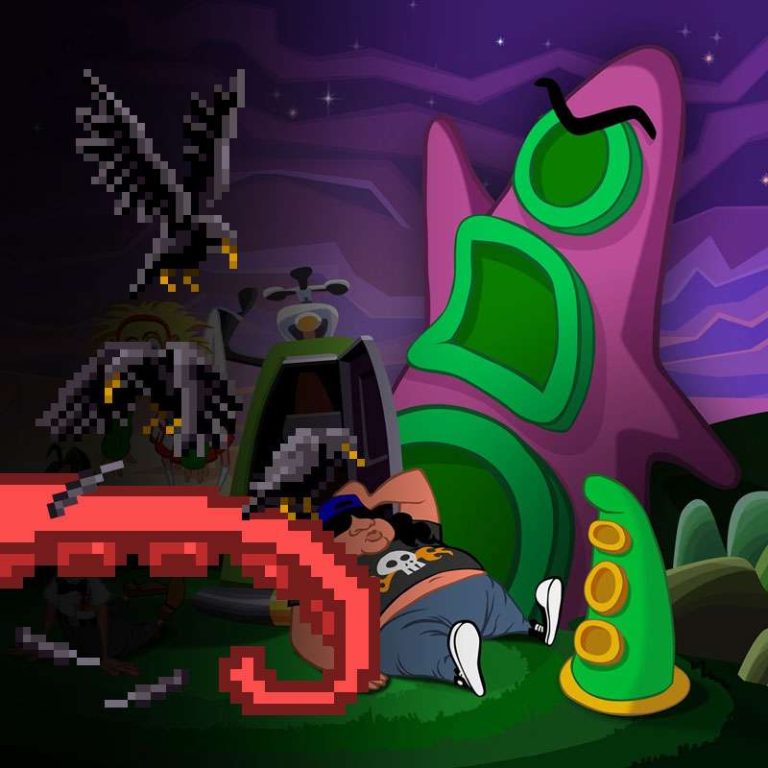 Retro Ridoctopus Crow’s Nest: The SON of the BRIDE of THE DAY OF THE TENTACLE!