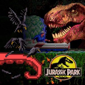 Retro Ridoctopus Crow’s Nest: The (16-bit) Games of Jurassic Park